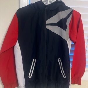 Reebok Kids Colorblock Jacket - Black, Red, White
